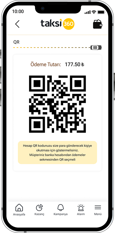 QR kod ile ödeme al