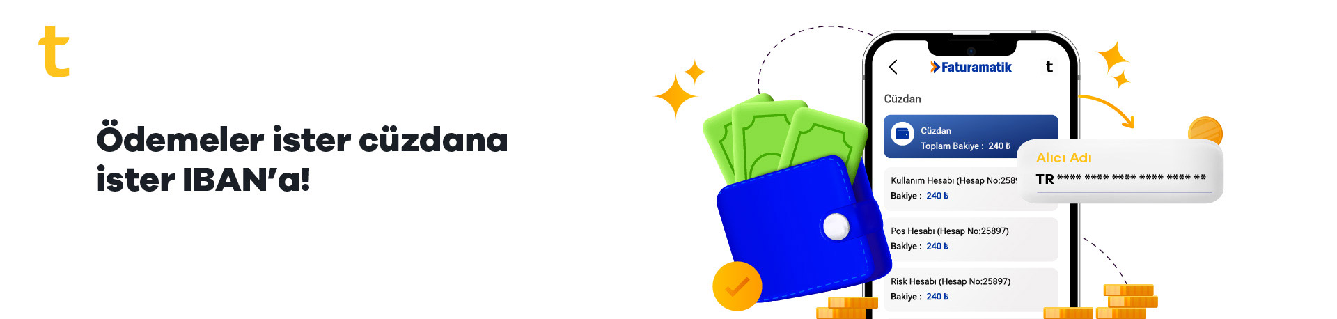 Ödemeler ister Ibana ister Cüzdana